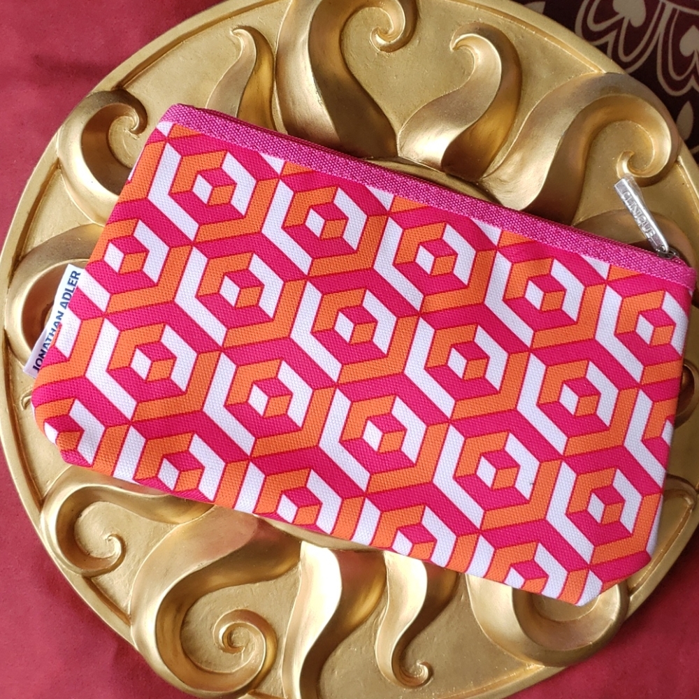 🇨🇦 NWOT Jonathan Adler / Clinique Cosmetic Bag
